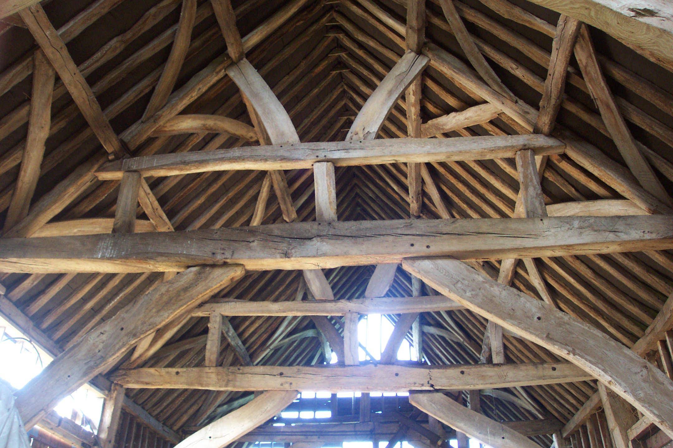 Woodoaks - Inside the Black Barn in March 2000